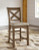 Ashley Moriville Beige 2-Piece Bar Stool