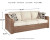 Ashley Beachcroft Beige Outdoor Sofa with Coffee Table and End Table