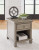 Ashley Lexorne Gray Coffee Table with 1 End Table