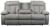 Ashley Mitchiner Fog Sofa and Loveseat