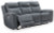 Ashley Mindanao Steel Sofa, Loveseat and Recliner