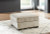Ashley Decelle Putty 2-Piece Sectional with LAF Sofa / RAF Chaise and Ottoman