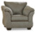 Ashley Darcy Cobblestone Chair and Ottoman