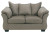 Ashley Darcy Blue Sofa, Loveseat and Recliner