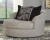 Benchcraft Megginson Storm 2-Piece LAF Chaise and RAF Chaise Sectional with Oversized Chair and Ottoman