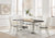 Ashley Darborn Gray Brown Dining Table and 6 Chairs
