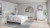 Ashley Altyra White King Panel Bookcase Bed with Mirrored Dresser and Chest B2640/56/69/97/31/36/46
