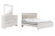 Ashley Altyra White King Panel Bed with Mirrored Dresser B2640/56/58/97/31/36
