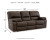 Ashley Leesworth Dark Brown Sofa, Loveseat and Recliner