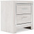 Ashley Altyra White King Bookcase Headboard Bed with Mirrored Dresser, Chest and Nightstand