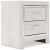 Ashley Altyra White King Bookcase Headboard Bed with Mirrored Dresser and 2 Nightstands