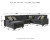 Benchcraft Tracling Slate 3-Piece Sectional with Ottoman