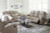 Ashley Lavenhorne Pebble Sofa, Loveseat and Recliner