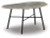 Ashley Laverford Chrome Black Coffee Table with 1 End Table