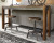 Ashley Torjin Brown Gray Counter Height Dining Table and 2 Barstools D440/52/024(2)