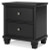 Ashley Lanolee Black Twin Panel Bed with Mirrored Dresser, Chest and 2 Nightstands