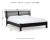 Ashley Danziar Black King Panel Bed with Mirrored Dresser, Chest and 2 Nightstands B100/14/B1013/56/58/95/231/36/345/92(2)