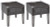 Ashley Todoe Dark Gray 2 End Tables