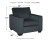 Ashley Altari Slate Chair and Ottoman