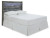 Ashley Baystorm Gray Full Panel Headboard Bed with Dresser