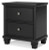 Ashley Lanolee Black Queen Panel Bed with Mirrored Dresser, Chest and Nightstand