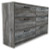 Ashley Baystorm Gray Full Panel Bed with Dresser