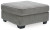 Ashley Altari Slate 2-Piece Sleeper Sectional with LAF Chaise and Ottoman