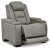 Ashley The Man-Den Gray 3-Piece Home Theater Seating