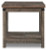 Ashley Hollum Rustic Brown Coffee Table with 2 End Tables