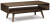 Ashley Kisper Dark Brown Coffee Table with 1 End Table