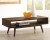Ashley Kisper Dark Brown Coffee Table with 1 End Table