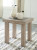 Ashley Hennington Light Brown Coffee Table with 2 End Tables