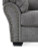 Benchcraft Allmaxx Pewter Sofa, Loveseat and Recliner