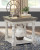 Ashley Havalance Gray White Coffee Table with 2 End Tables