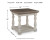 Ashley Havalance Gray White Coffee Table with 2 End Tables