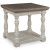 Ashley Havalance Gray White Lift Top Coffee Table with 2 End Tables (Set of 3)