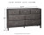 Ashley Caitbrook Gray King Storage Bed with 8 Storage Drawers with Dresser