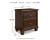 Ashley Danabrin Brown California King Panel Bed with Mirrored Dresser, Chest and 2 Nightstands