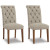 Ashley Harvina Beige 2-Piece Dining Room Chair