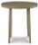 Ashley Swiss Valley Beige Outdoor Coffee Table with End Table