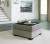 Ashley Creswell Stone 2-Piece Sectional with Ottoman