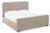 Ashley Dakmore Brown California King Upholstered Bed with Dresser