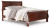 Ashley Alisdair Reddish Brown Queen Sleigh Bed with Dresser