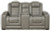 Ashley Backtrack Gray Sofa, Loveseat and Recliner