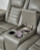 Ashley Backtrack Gray Sofa, Loveseat and Recliner