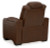 Ashley Backtrack Chocolate 3-Piece Home Theater Seating