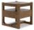 Ashley Cabalynn Light Brown Coffee Table with 1 End Table Ashley Cabalynn Light Brown Coffee Table with 1 End Table
