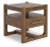 Ashley Cabalynn Light Brown Coffee Table with 1 End Table Ashley Cabalynn Light Brown Coffee Table with 1 End Table