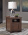 Ashley Budmore Brown Coffee Table with 1 End Table