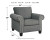 Benchcraft Agleno Charcoal Chair and Ottoman